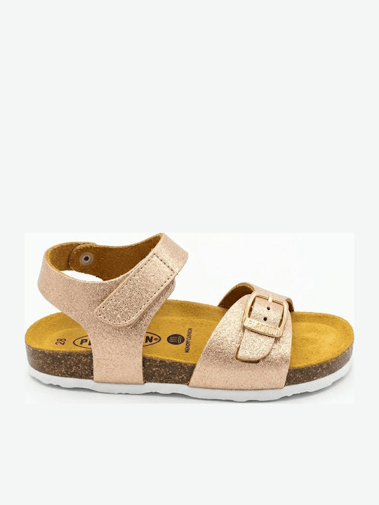 Plakton Kinder Sandalen Anatomisch Rose Gold