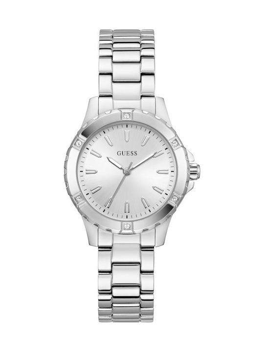 Guess Watch with Battery Mechanism