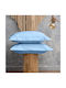 Cokitex Melody Pillowcase Set Oxford Blue 50x70cm.