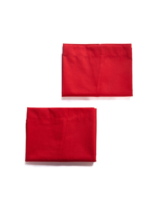 Comfort Set Față de Pernă Roșu 50x70cm.