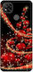 Silicone Case Christmas Edition Xiaomi Redmi 9C Style 1 Black-Red