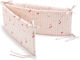 La Millou Crib Bumpers Classic Inside Pink 70x210cm