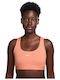 Dri-Fit Swoosh Γυναικείο Αθλητικό Μπουστάκι Πορτοκαλί
