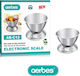 Stainless Steel Electronic Kitchen Scale Bowl Ab-c12 Aerbes Aerbes