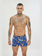 Herren Boxershorts Blue 1Packung
