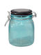 Ankor General Use Glass Jar with Airtight Lid Transparent 13x11x15cm 1 Piece