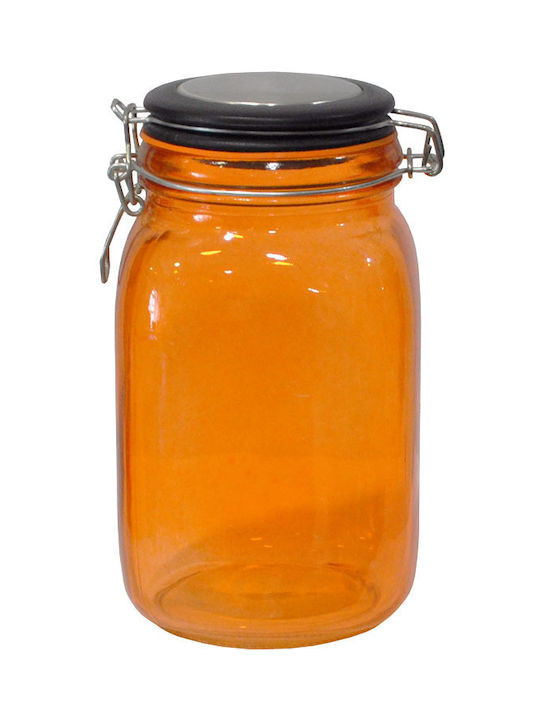 Ankor General Use Glass Jar with Airtight Lid Transparent 13x11x20cm 1 Piece
