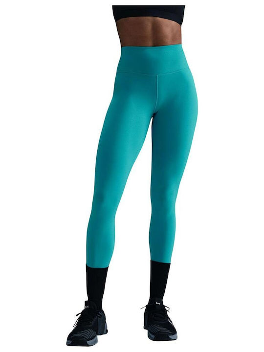 turquoise nike leggings