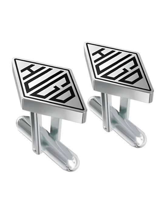 Hugo Cufflinks in Silver Color