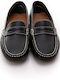 Women's Slip-On Leather Blue