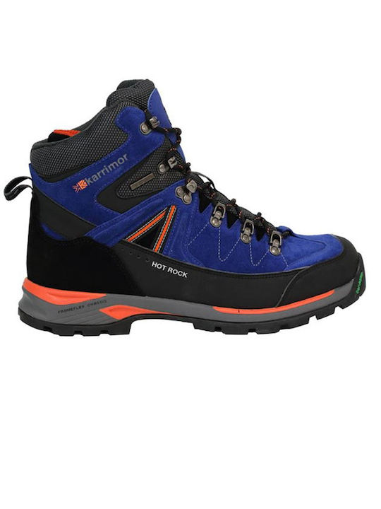 Karrimor Hot Rock Ανδρικά Ορειβατικά Μποτάκια Αδιάβροχα Μπλε
