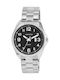 Just Watch Men's Watch Battery with Silver Metal Bracelet