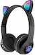 Безжични Bluetooth On Ear Слушалки с 5 часа Работа Черни