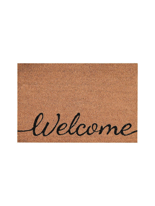 Entrance Mat made of Coir with Anti-slip Backing 40x60cm Thickness 15mm