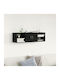 Regal Wand Black Oak 140x41x75cm