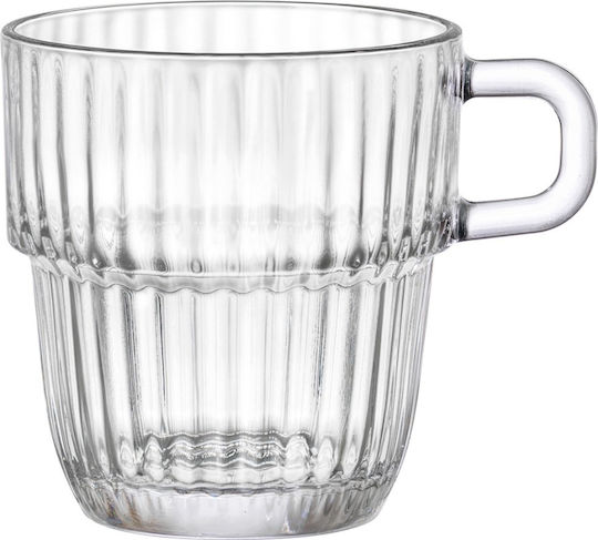 Bormioli Rocco Barshine Cup Cappuccino Glass Transparent 185ml
