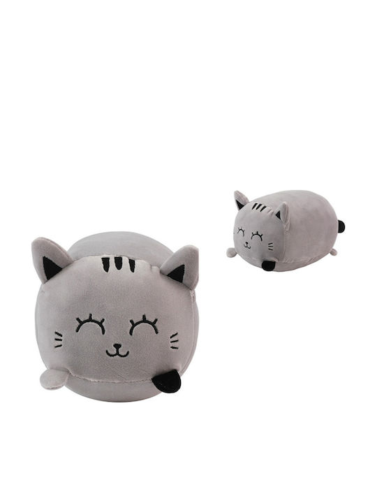 Pillow I-total Xl2203c Grey Cat Small 20x12cm