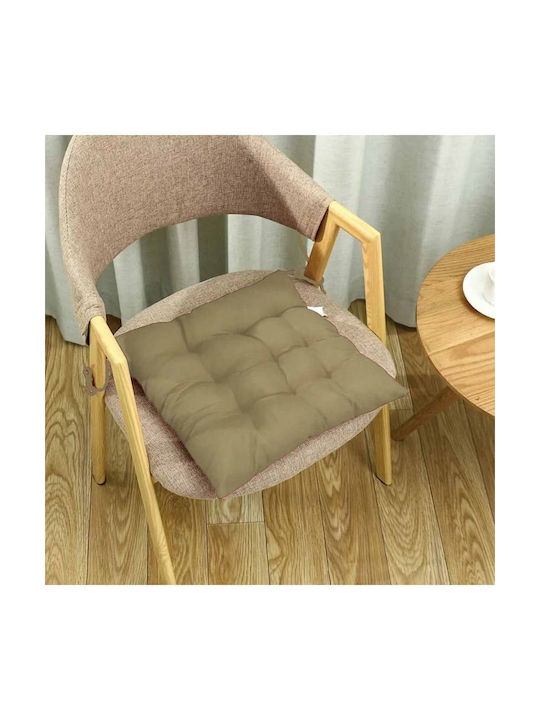 Dreamhouse Chair Cushion Microfiber Soft Beige 40x40cm