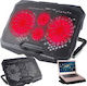 Verk Group Cooling Pad για Laptop με 4 Ανεμιστήρες και Φωτισμό