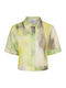 Women's Short Sleeve Shirt Yellow