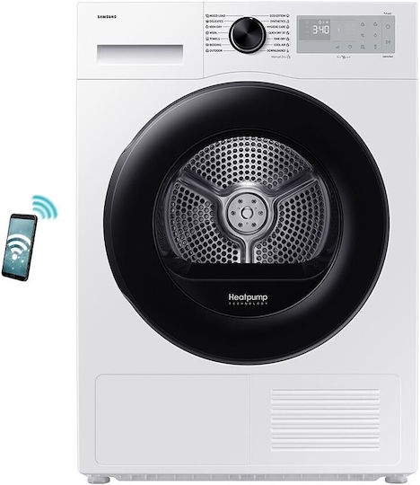 Samsung DV90DG52A0AHLE Сушилня 9кг с Термопомпа