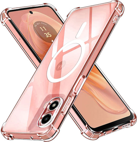 Techsuit Bumper Σιλικόνης Διάφανο (Moto G24 / G04 / G04s)