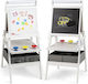 Costway Kids Floor Magnetic Board / Blackboard 38x38x101.5cm