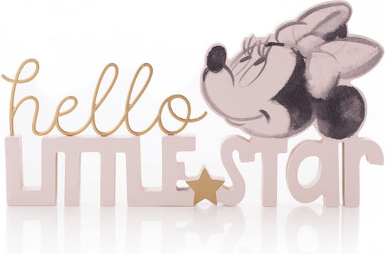 Disney Декорация на работния плот Hello Little Star 1бр WIDI905 Розов