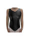 Kids' Black Dance Leotard 9951A