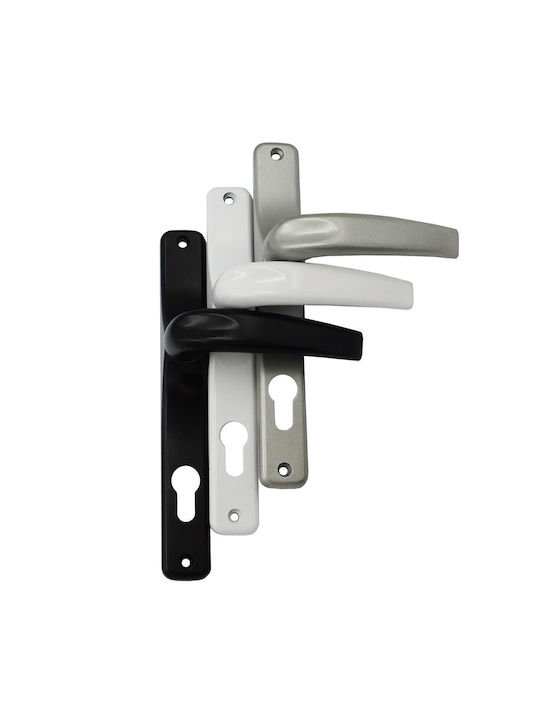 Knobs-Fix Neoxal Plate 140/4 White G-P0503