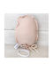 Musical Balloon Fabric Pillow Toy Salmon 15x23cm 1 Pc