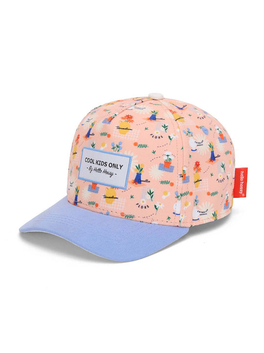 Hello Hossy Kids' Hat Jockey Fabric Multicolour