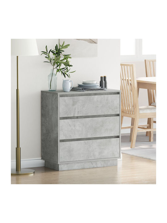 Συρταριέρα Креватокамарас Дървена Concrete Grey...