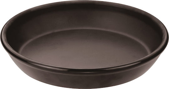 Horecabar Teller Suppe aus Melamin Schwarz mit Durchmesser 30.1cm
