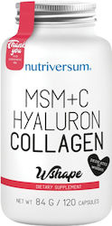 Nutriversum MSM & C Hyaluron Collagen 120 κάψουλες