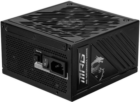 MSI MPG A1250GS PCIE5 1250W Μαύρο Τροφοδοτικό Υπολογιστή Full Modular 80 Plus Gold