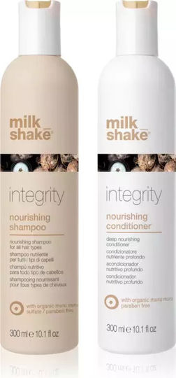 Milk Shake Integrity Haarpflege-Set Anti-Frizz für Frizzy Haare mit Shampoo & Konditionierer 2 Stück