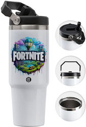 Koupakoupa Παγούρι Fortnite Non Spill 890ml Καφέ