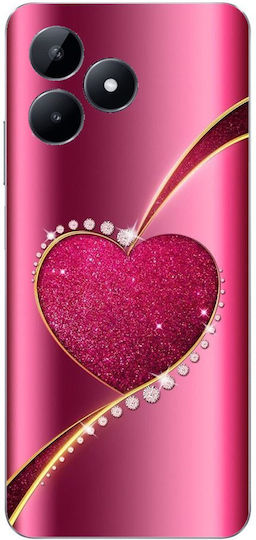Shining Heart Silicone Case Θήκη Realme C53