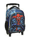 Gim Spiderman Schulranzen Trolley Kindergarten Mehrfarbig 12Liter