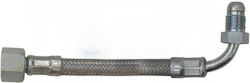 Brennerspiralschläuche Winkelreduzierer Außengewinde Innengewinde 1/4 x 3/8 x 80cm