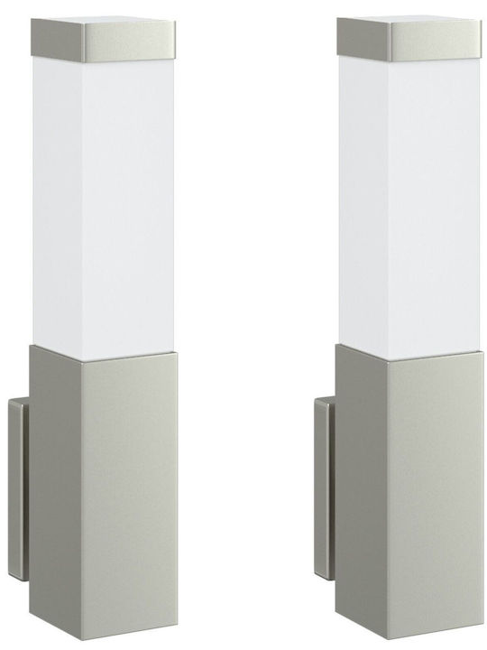 vidaXL Wall-Mounted Outdoor Light LED IP44 with Warm White Light