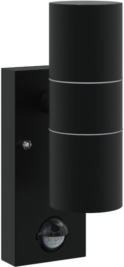 vidaXL Wall-Mounted Outdoor Lighting GU10 IP44 7x10x22cm