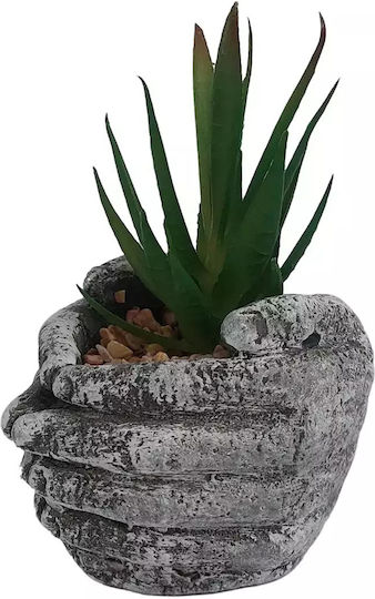 Artificial Decorative Aloe Potted Hugging Hand