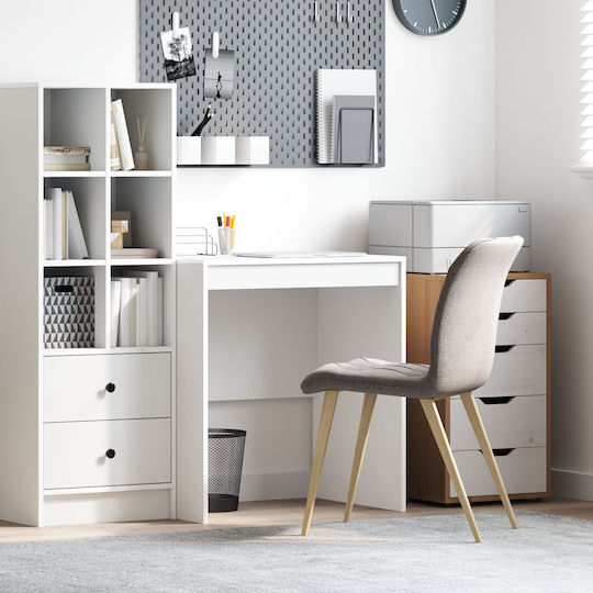 Schreibtisch Holz White 70x50x76cm