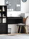 Desk Wooden Black Oak 80x40x76cm