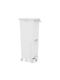 Costway Recycling Waste Bin Plastic 36x25x84cm White