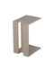 Rectangular Side Table Muju Wooden Mocha L40xW30xH57cm.