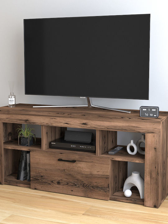 Stand TV Midili Nucă Fumurie L135xA42xÎ60,7cm