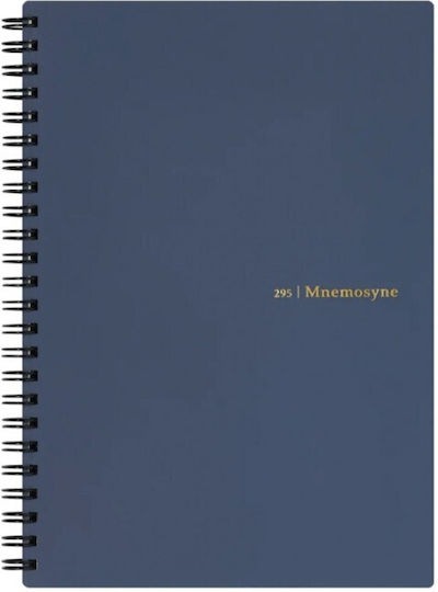 Mnemosyne Notizbuch Spirale A5 80 Blätter Geregelt